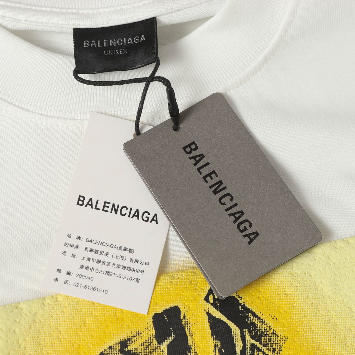 Balenciaga Unisex T Shirt XS-L 2-Color - Image 3