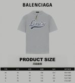 Balenciaga Unisex Cotton T Shirt Size S-XL - Image 5
