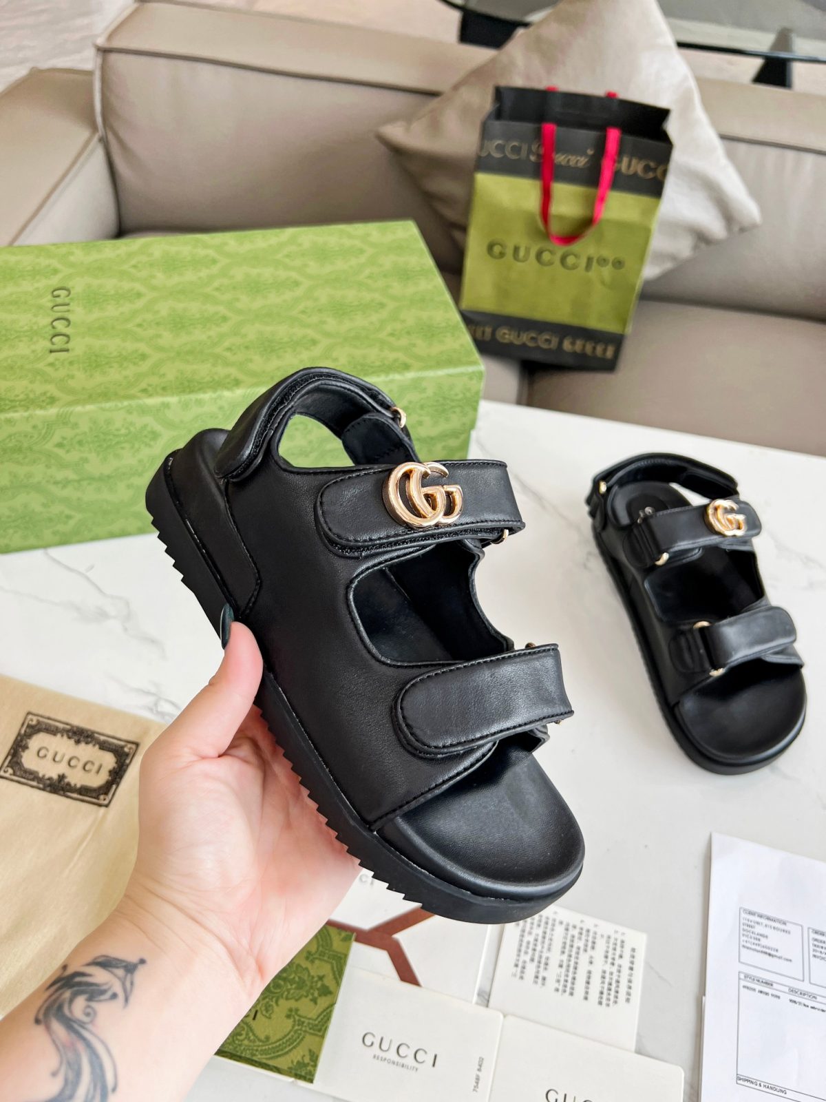 Gucci 2024ss Sandals Size 36-41 - Image 4