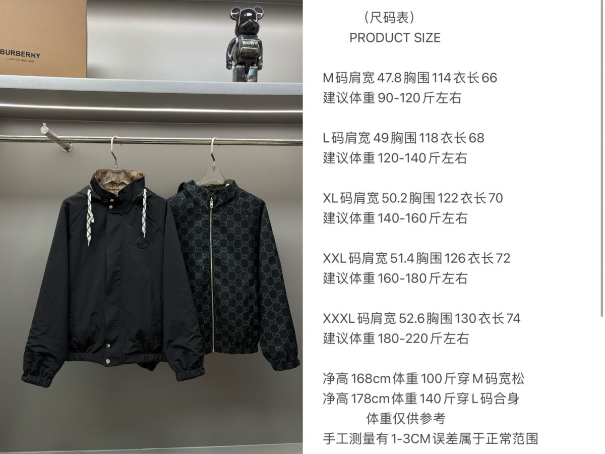 Gucci Unisex Jacket Size S-XXL - Image 7