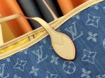 Louis Vuitton M40995 Neverfull Denim Cowboy Shopping Bags Size 31*28*14cm - Image 6