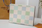Louis Vuitton Monogram Titanium Clutch Bags Size 26*20*5cm - Image 3