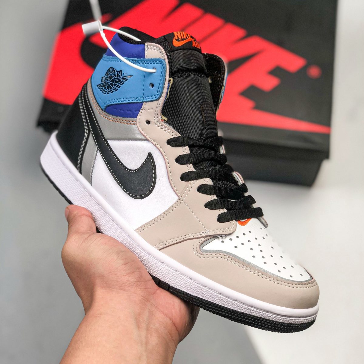 Nike Air Jordan 1 High Top Sneakers Shoes Gr. 36-46 - Image 1