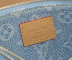 Louis Vuitton M83532 Liv Pochette Denim Cowboy Shoulder Bag Size 24.5*13.5*6.5cm - Image 9