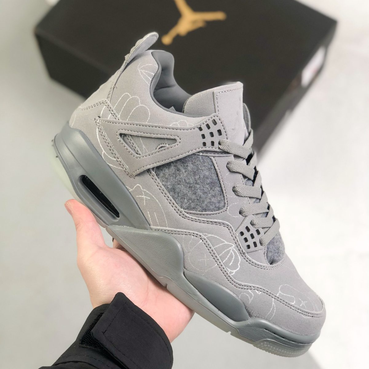 Nike Air Jordan 4 Sneakers Shoes Gr. 36-46 - Image 1