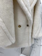 Max Mara Teddy fur Short coat Size XS-M - Image 7