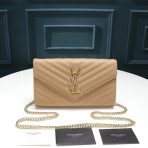 YSL Women Shoulder Bags Size 23*14*4cm