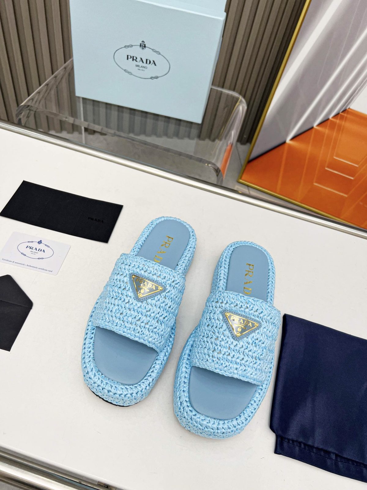 Prada 2024 New Monolith sandals Size 36-41 - Image 5