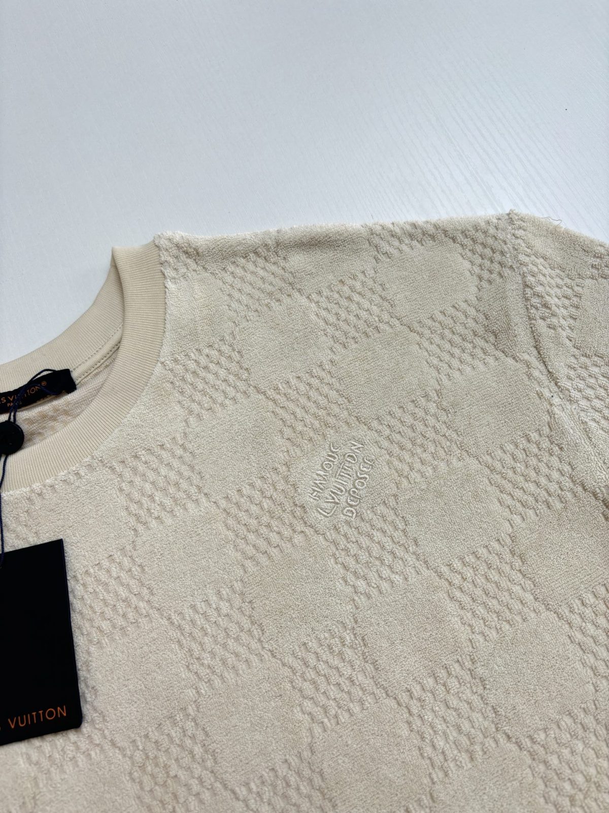 Louis Vuitton 25ss Damier T Shirt Size S-XL - Image 2