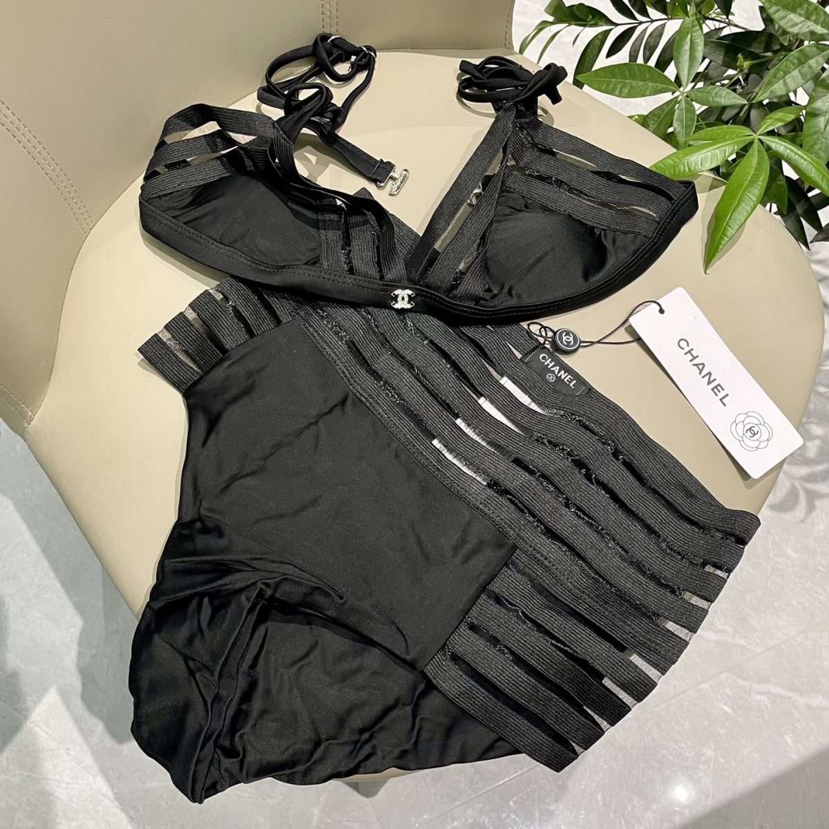 Chanel Swimsuit Size S-XL - Image 4