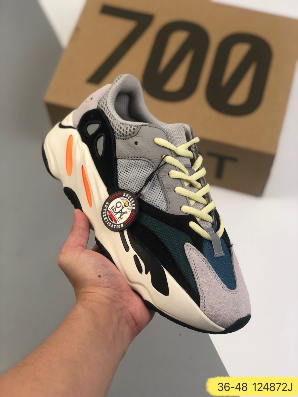 Yeezy Boost 700 V1 Sun Mens/Women's Sneakers Shoes 36 - 48 - Image 1
