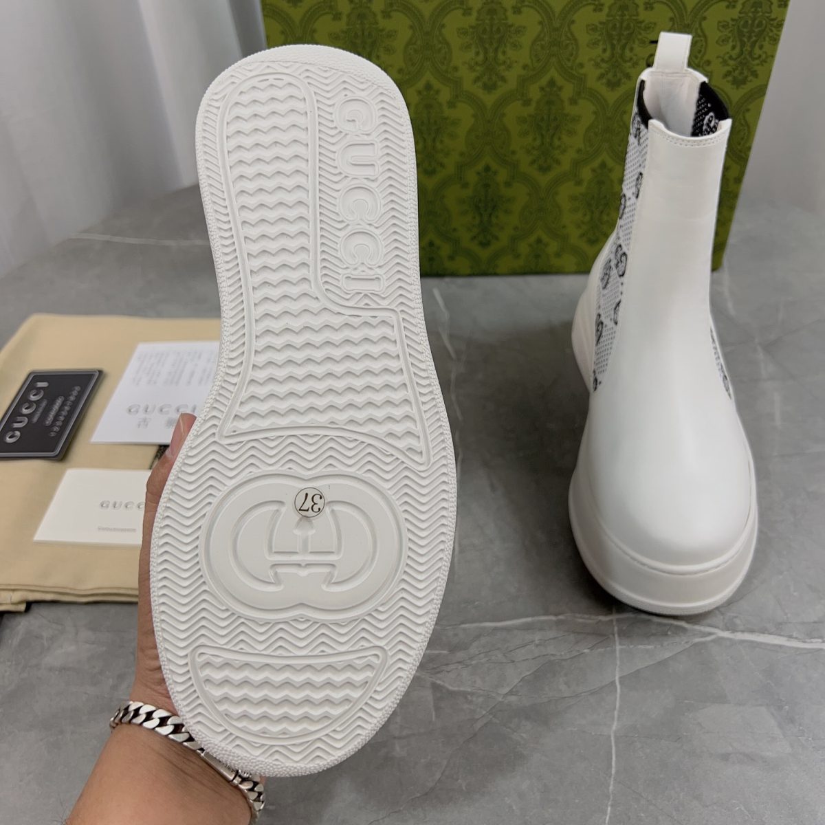 Gucci 23fw New Boots Unisex Size 35-46 - Image 6