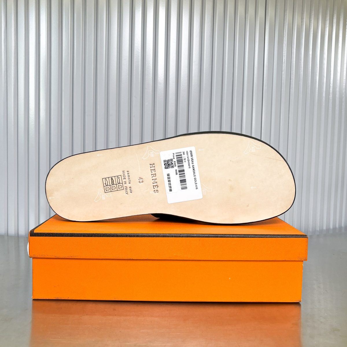 Hermes lzmir Sandals Size 40-45 - Image 6