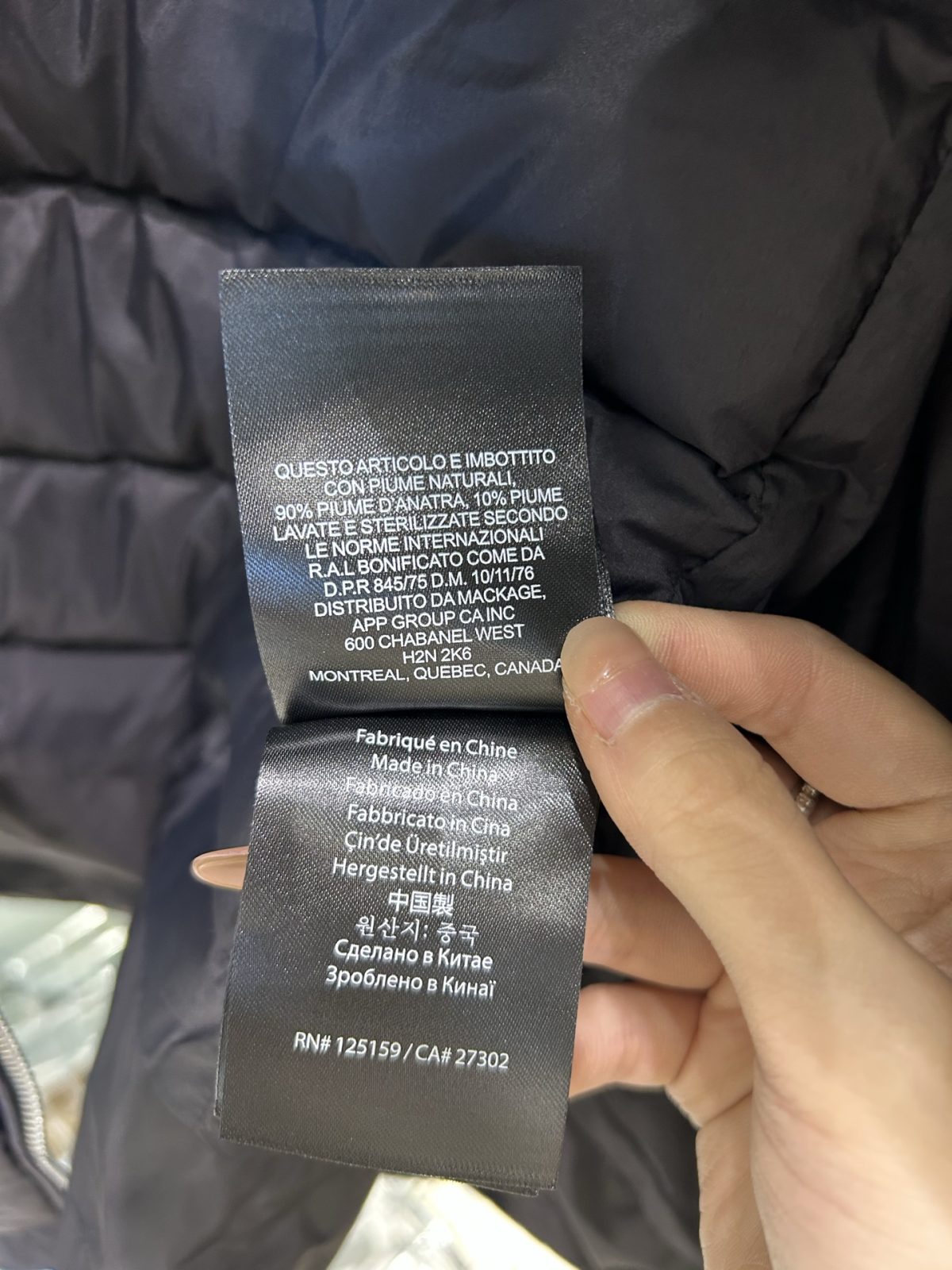 Moncler 25SS Mackage Oceane Down Jacket Size XS-L - Image 7