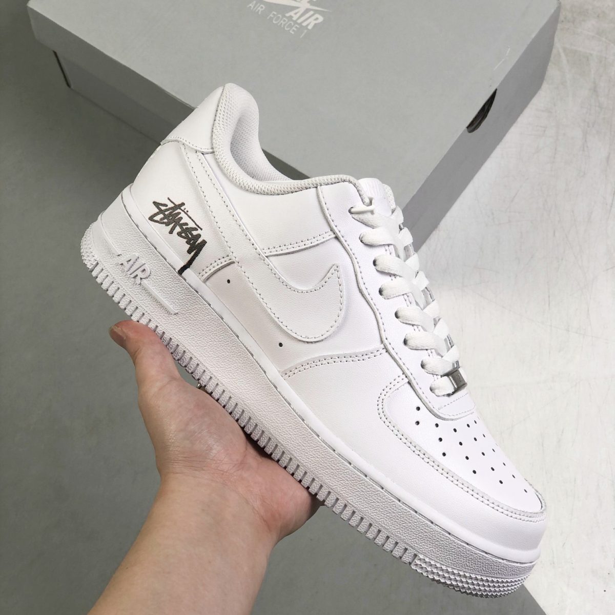 Nike Air Force 1 x Stussy Sneakers Shoes Gr. 36-45 - Image 1