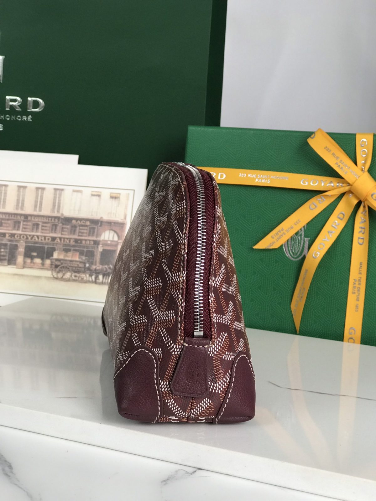 Goyard Vendome Pouch Clutch Size 17.5*14*6.5cm - Image 3