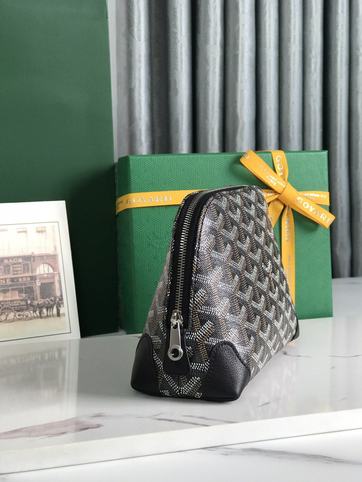 Goyard Vendome Pouch Clutch Size 17.5*14*6.5cm - Image 3