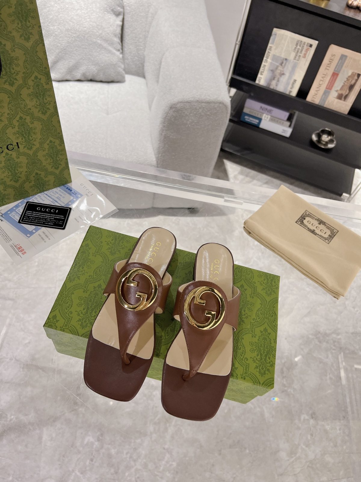 Gucci Blondie Slippers Size 36-40 - Image 2