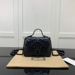 Gucci GG Marmont Top Handle Bags for Women Size 21*15.5*8cm - Image 2