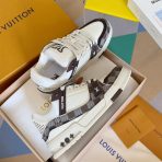Louis Vuitton LV Trainer Damier New Men Sneaker Size 40-45 - Image 4
