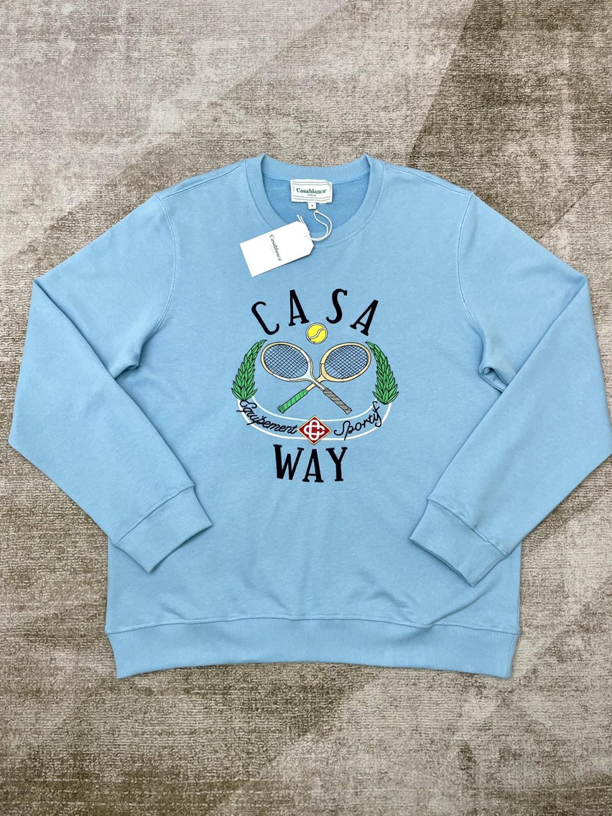 Casablanca Unisex Sweatshirt Size S-XL - Image 1