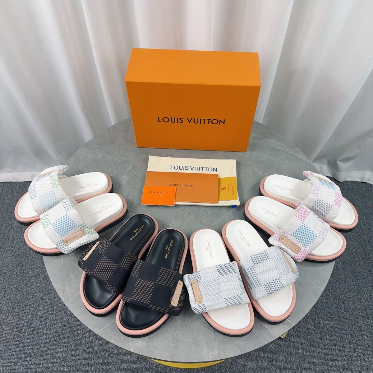 Louis Vuitton 2024ss Pool Pillow Comfort Slippers Size 36-45 - Image 1