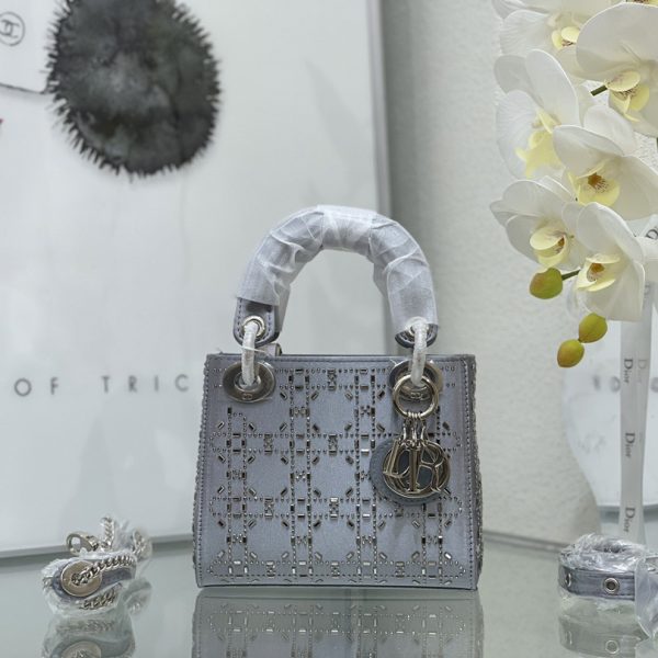 Dior Lady Women Shoulder Bags 17*15*7cm