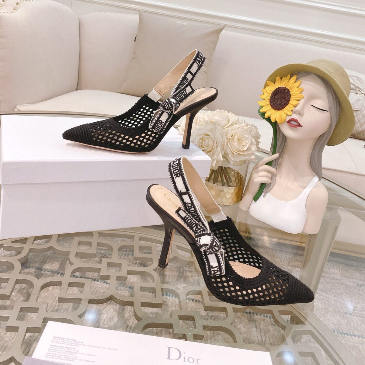 Dior J'Adior Slingback Pumps Size 35-41 4-Color - Image 1