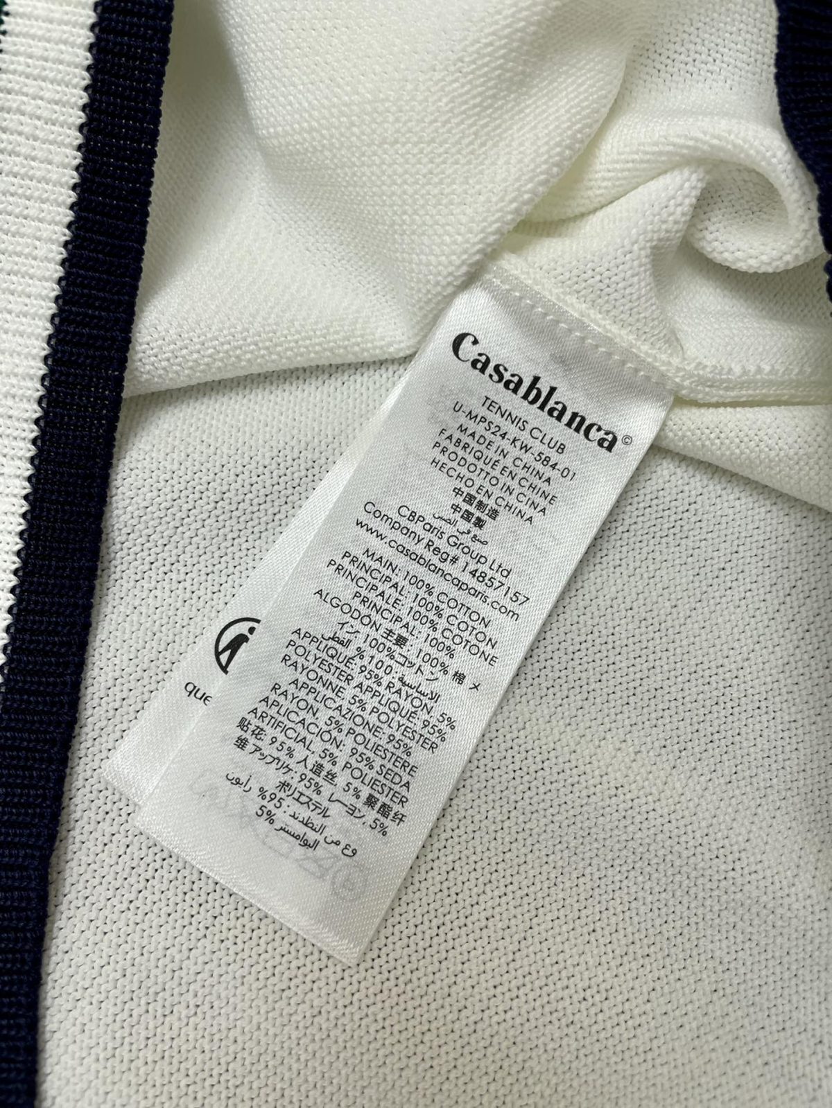 Casablanca Polo Shirt Size S-XL - Image 7