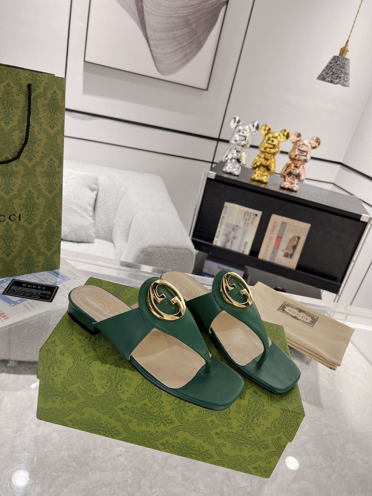 Gucci Blondie Slippers Size 36-40 - Image 3