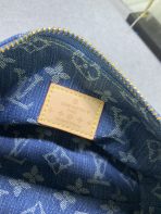 Louis Vuitton M82949 Hills Pochette Monogram Denim Denim Cowboy Shoulder Bags Size 20.5*6*16cm - Image 8