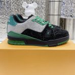 Louis Vuitton LV Trainer Diamond Sneaker Size 36-46
