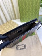 Gucci New GG Supreme Pouch Size 26*20*6cm Style 475316 - Image 7