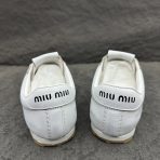MiuMiu Plume Nappa Sneaker Size 35-40 - Image 8