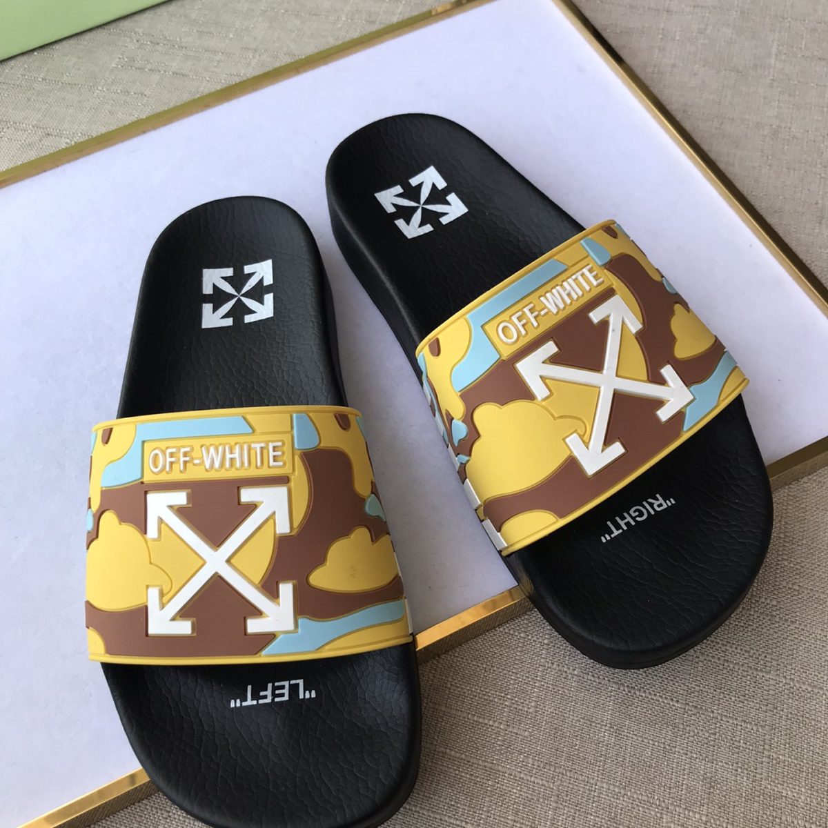 OFF White Mens Women Sandals Gr. 36-46 - Image 7