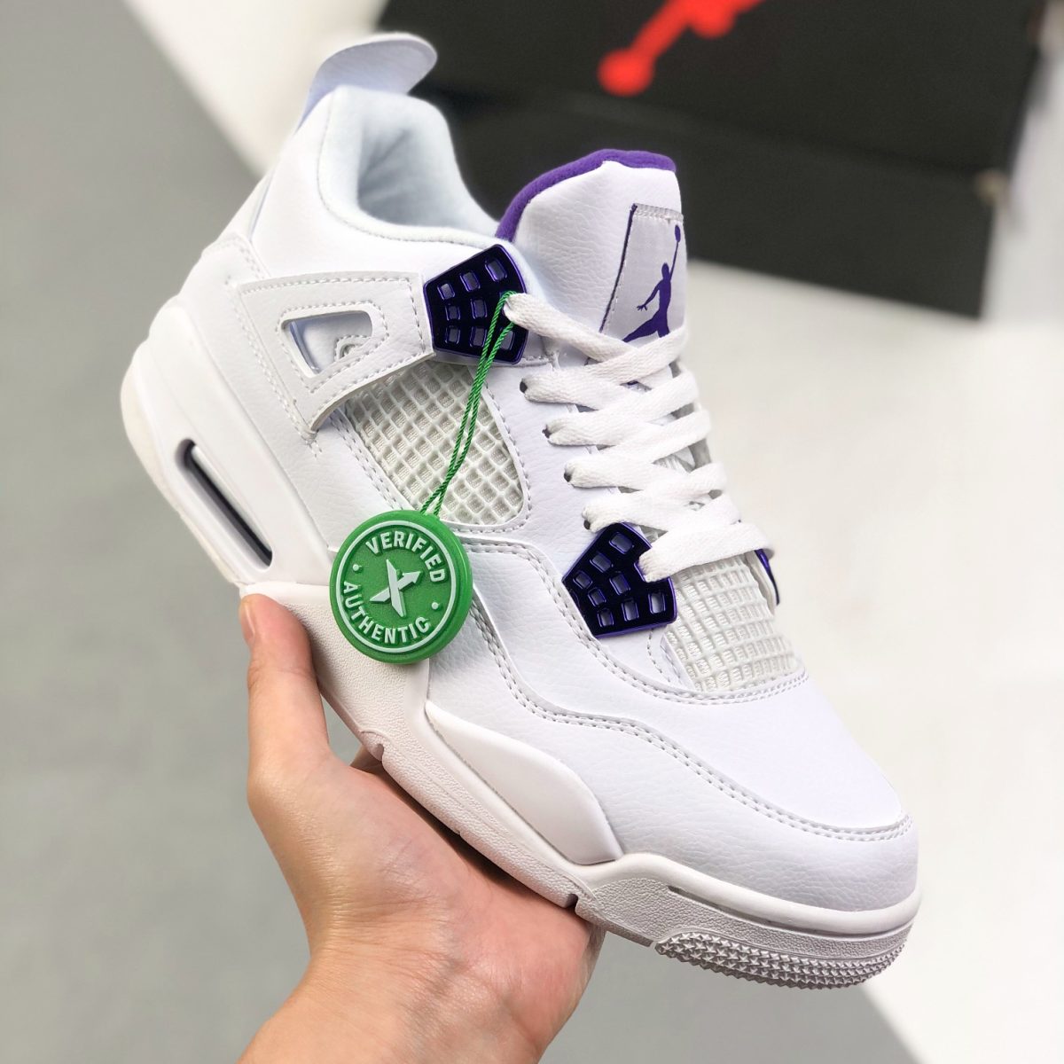 Nike Air Jordan 4 Sneakers Shoes Gr. 36-46 - Image 1