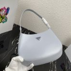 Prada 1BC499 Cleo Brushed Leather Shoulder Bags Size 27*22*6cm - Image 6