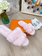 Hermes 23fw Women Winter Slippers Size 36-40 - Image 7