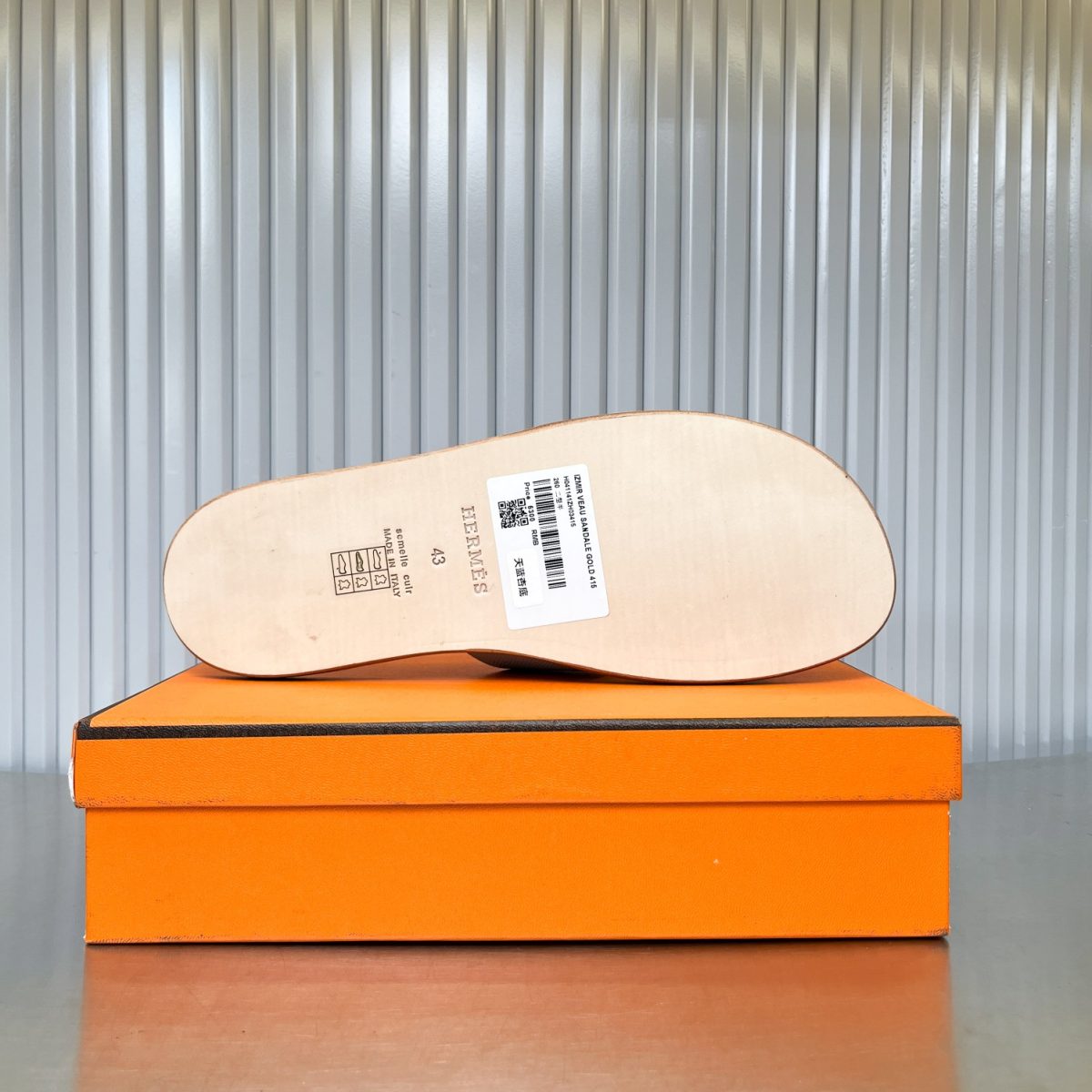 Hermes lzmir Sandals Size 40-45 - Image 6