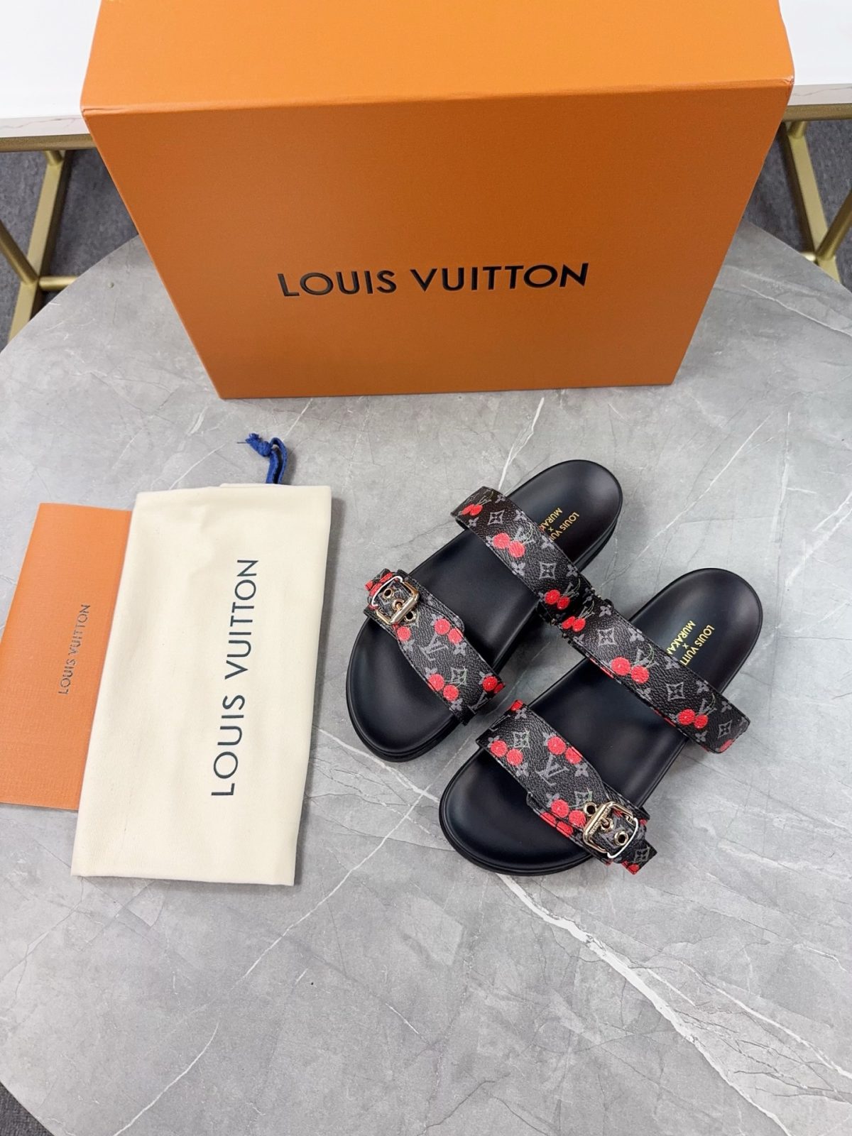 Louis Vuitton Pool Pillow Flat Comfort Slippers Size 36-46 - Image 2