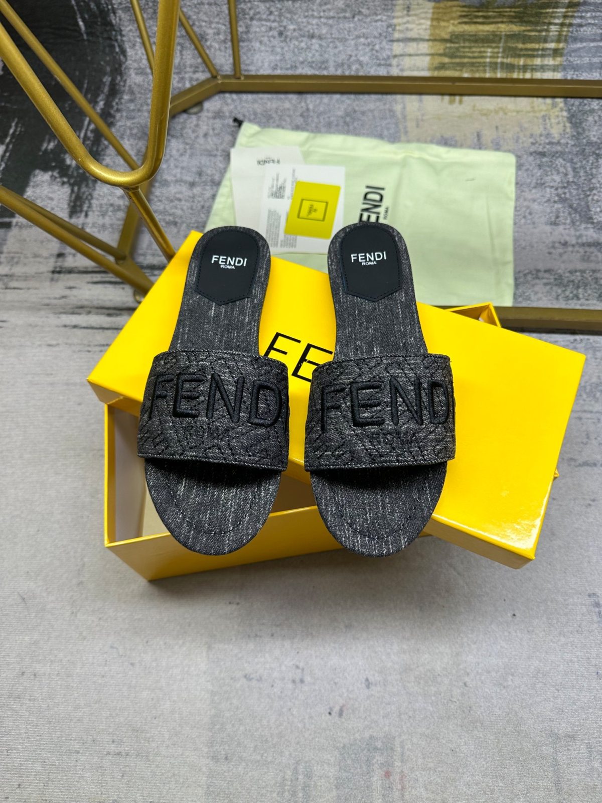 Fendi Slippers Size 36-42 - Image 5