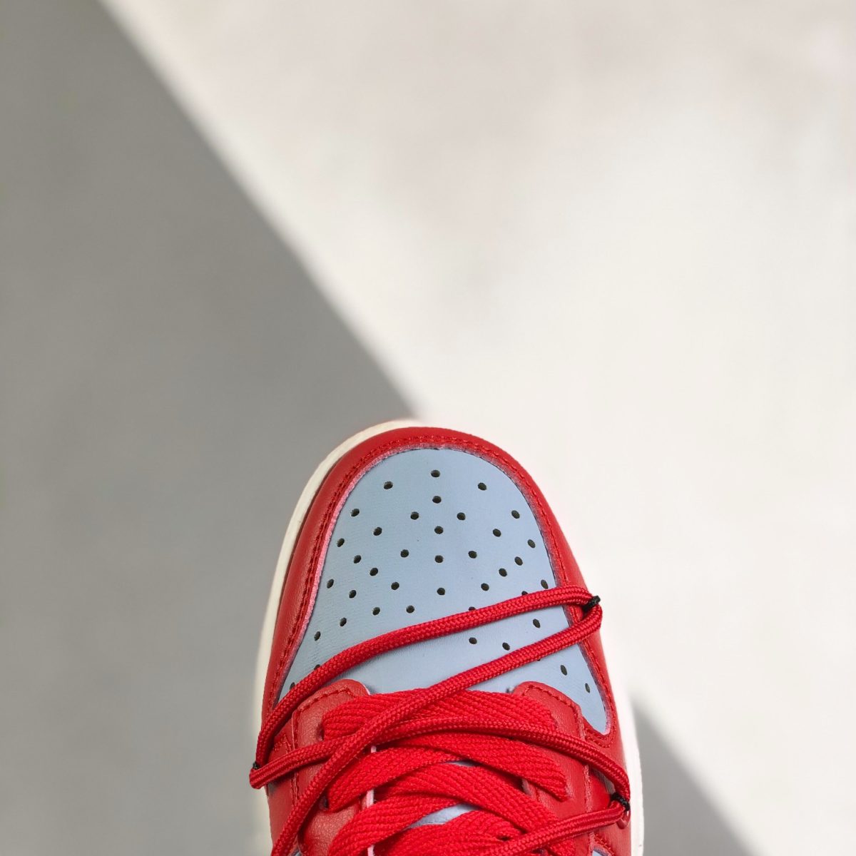Nike SB Dunk x Off White Low Top Mens/Women Sneakers Shoes White Red 36 - 46 - Image 6