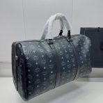 MCM Ottomar Weekender Bag in Visetos Size 45cm - Image 7