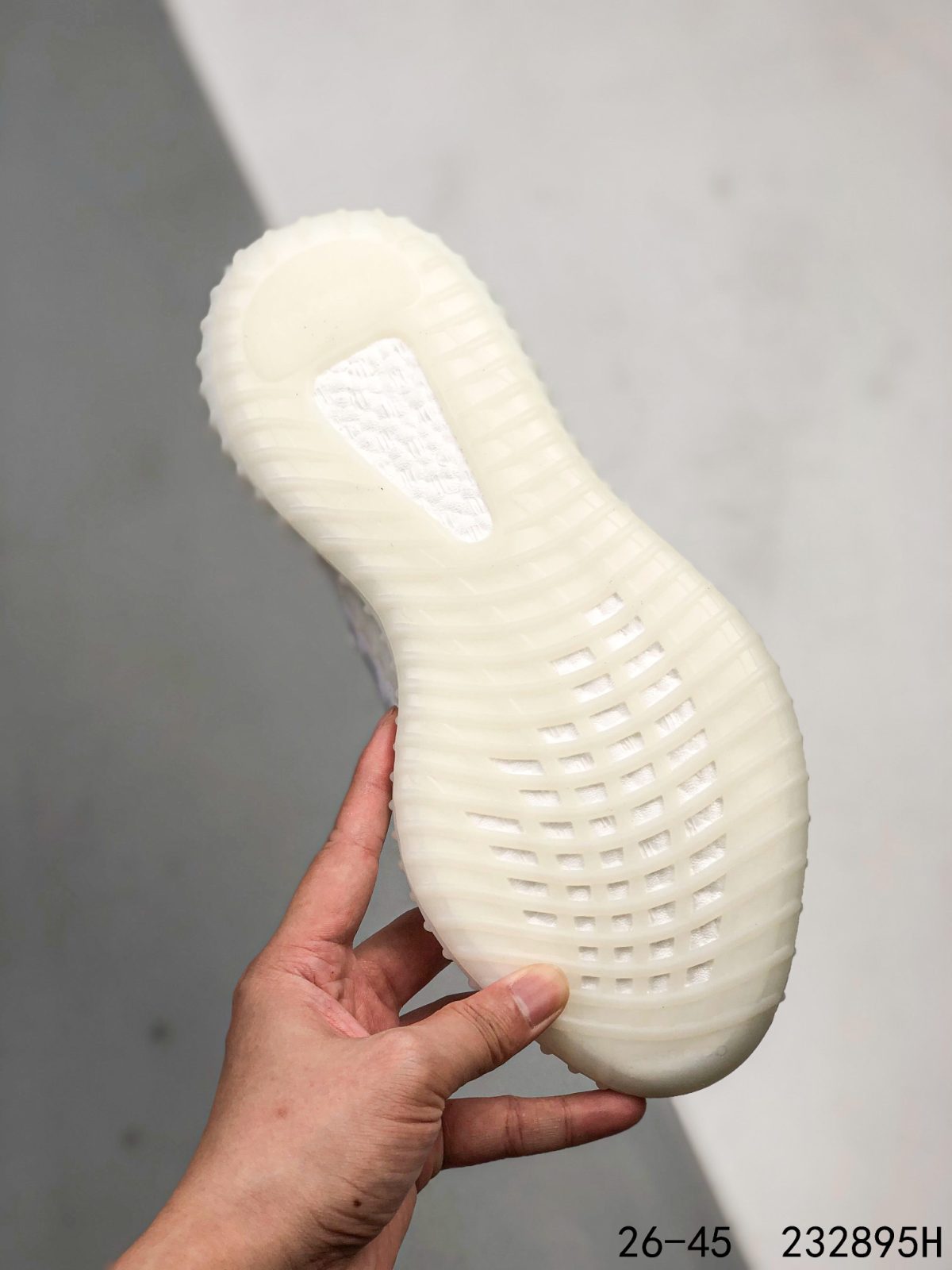 Yeezy 350 Boost 350 V2 Mono Lce Mens/Women Sneakers Shoes White 36 - 45 - Image 3