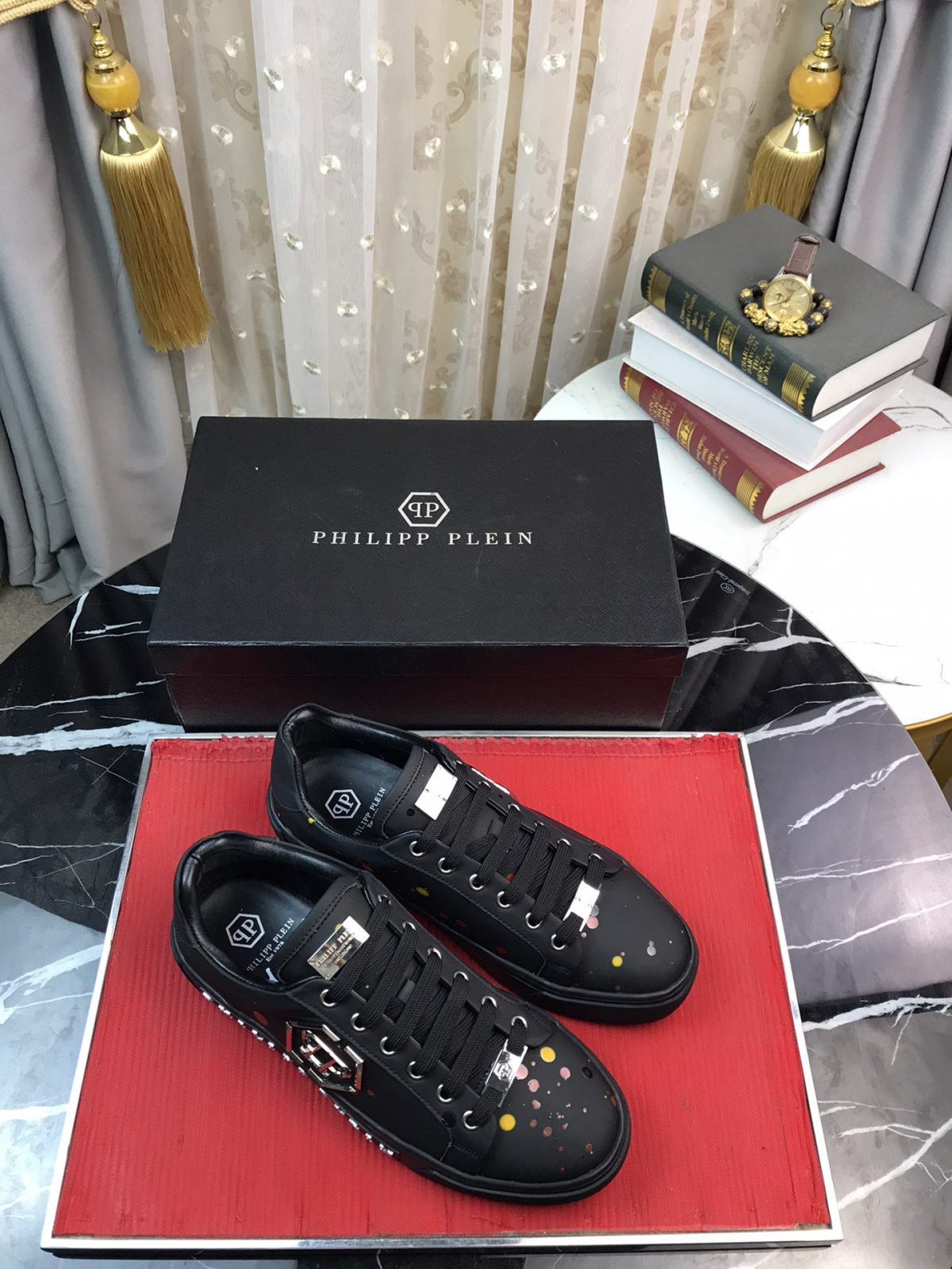 Philipp Plein Mens Outdoor Sneakers Shoes 38 - 45 - Image 8