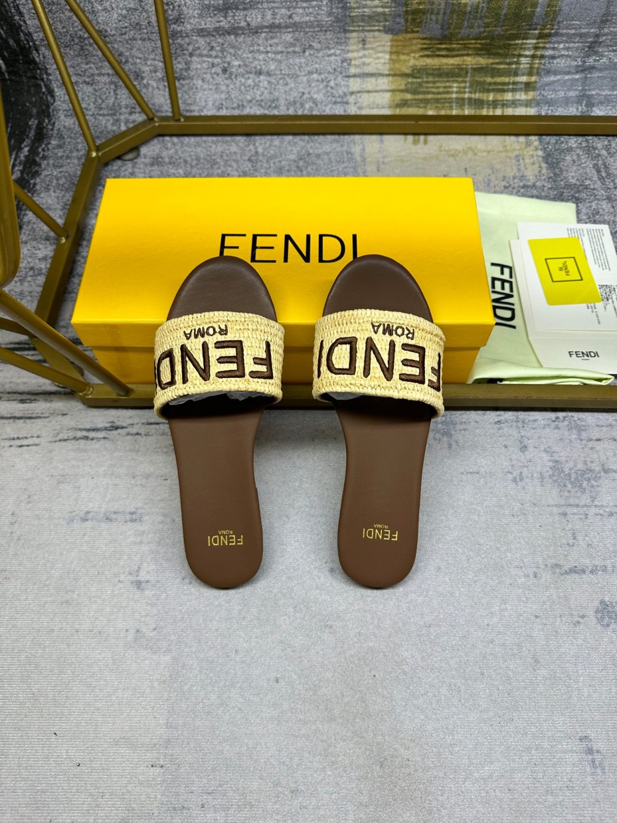 Fendi Slippers Size 36-42 - Image 3
