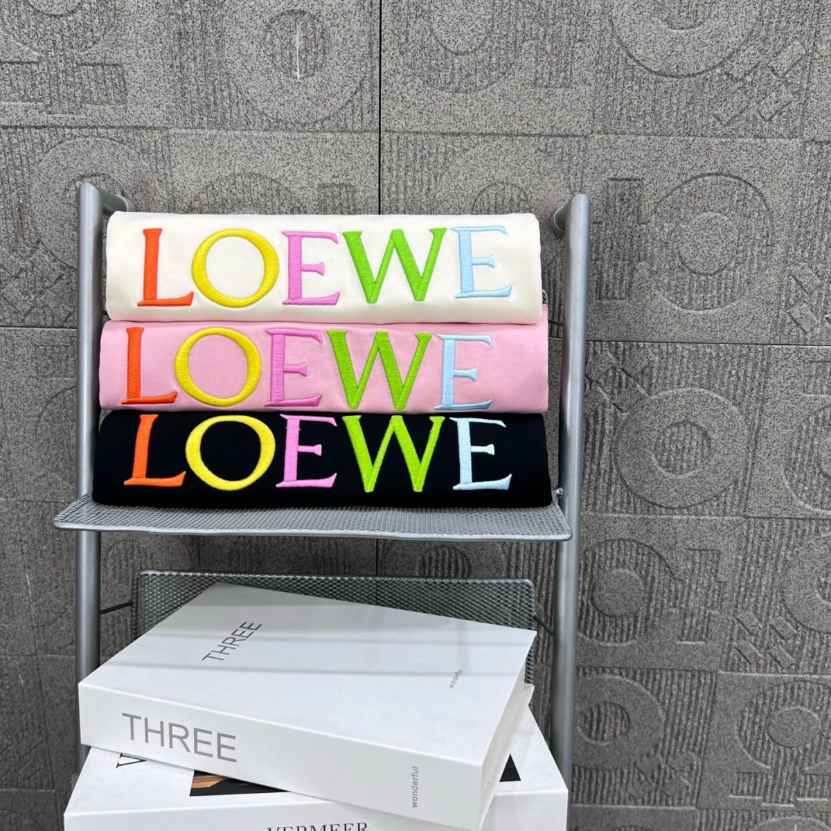 Loewe T Shirt  Embroider Logo Size XS-L - Image 2