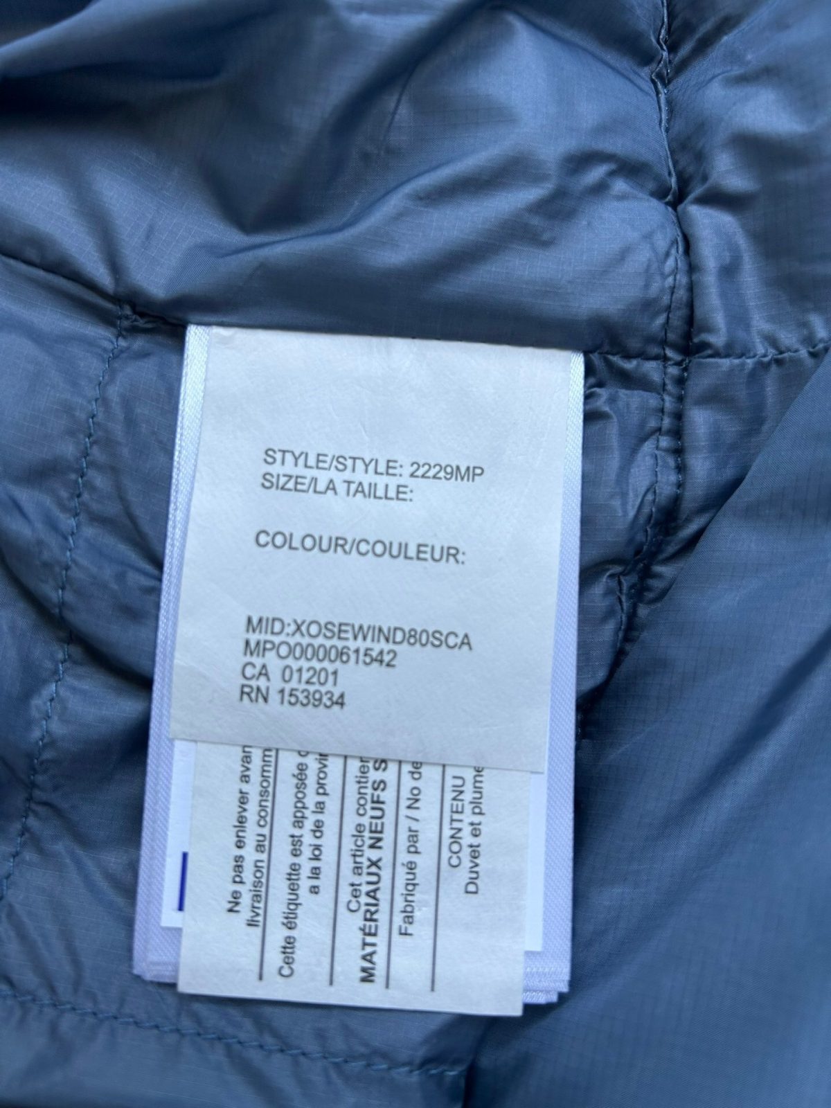 Canada Goose E2229 Crofton Vest-WD Men Winter Vest Size S-XXL - Image 9