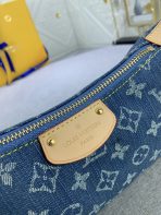 Louis Vuitton M82949 Hills Pochette Monogram Denim Denim Cowboy Shoulder Bags Size 20.5*6*16cm - Image 6