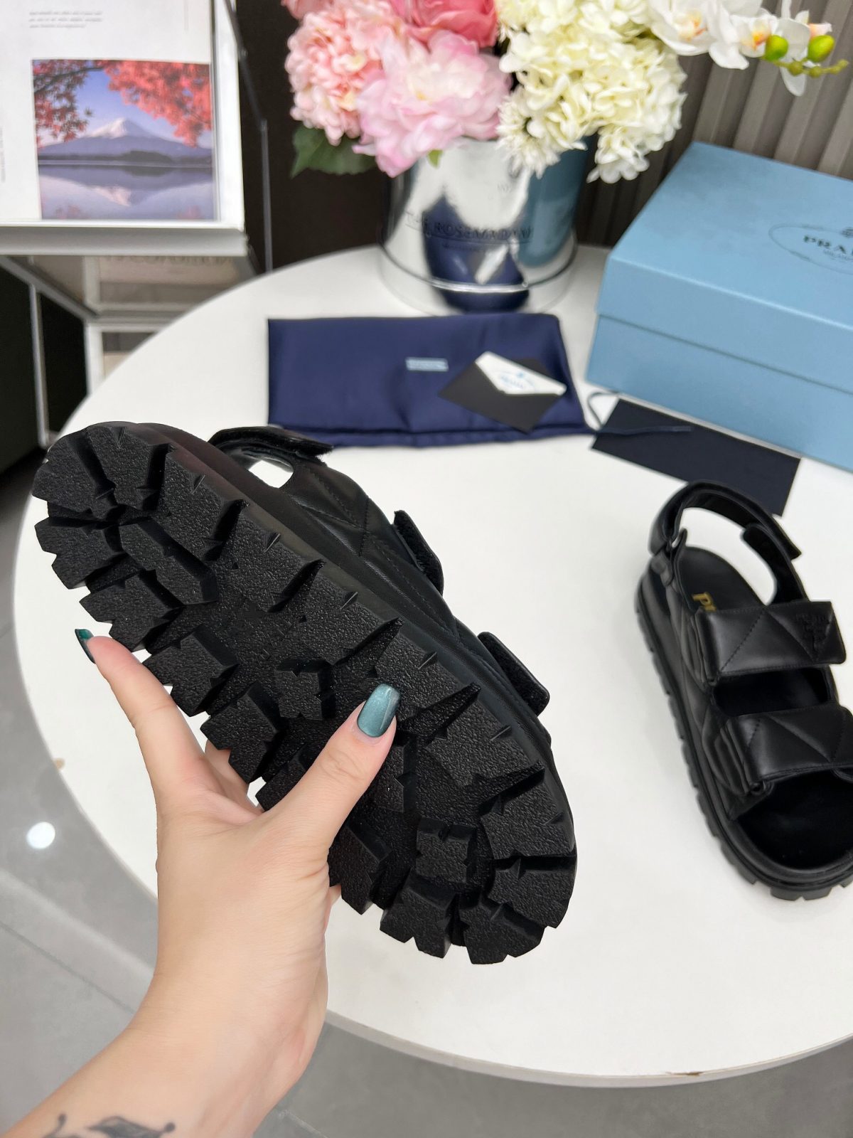 Prada 2024 New Monolith sandals Size 36-41 - Image 7